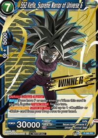 SS2 Kefla, Supreme Warrior of Universe 6 (Winner Stamped) (Championship Pack 2022 Vol.1) (P-395) [Promotion Cards]