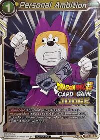 Personal Ambition (Judge Pack Vol.11) (BT5-103) [Tournament Promotion Cards]