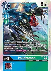 Paildramon (ST9-05 SR) [Starter Deck 09: Ultimate Ancient Dragon]