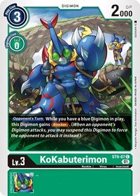 KoKabuterimon (ST9-07 C) [Starter Deck 09: Ultimate Ancient Dragon]