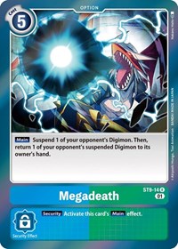 Megadeath (ST9-14 R) [Starter Deck 09: Ultimate Ancient Dragon]