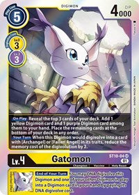 Gatomon (ST10-04 SR) [Starter Deck 10: Parallel World Tactician]