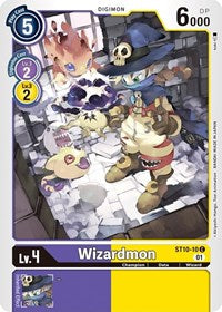 Wizardmon (ST10-10 C) [Starter Deck 10: Parallel World Tactician]