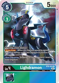 Lighdramon (BT8-053 R) [New Awakening]