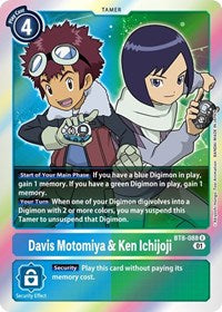 Davis Motomiya & Ken Ichijoji (BT8-088 R) [New Awakening]