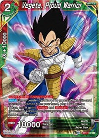Vegeta, Proud Warrior (BT17-132) [Ultimate Squad]