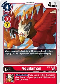Aquilamon (BT8-010 C) [New Awakening]