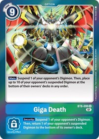 Giga Death (BT8-099 R) [New Awakening]