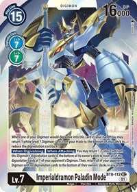 Imperialdramon Paladin Mode (BT8-112 SEC) [New Awakening]