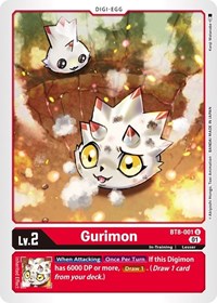 Gurimon (BT8-001 U) [New Awakening]
