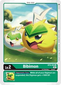 Bibimon (BT8-004 U) [New Awakening]