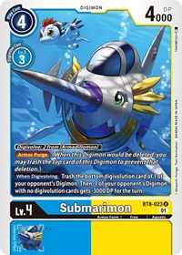 Submarimon (BT8-023 U) [New Awakening]