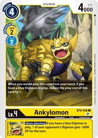 Ankylomon (BT8-036 C) [New Awakening]