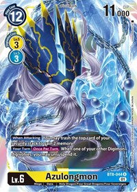 Azulongmon (BT8-044 R) [New Awakening]