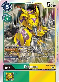 Digmon (BT8-051 R) [New Awakening]