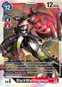 BlackWarGreymon (BT8-070 SR) [New Awakening]