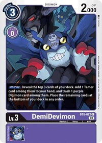 DemiDevimon (BT8-072 U) [New Awakening]