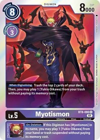 Myotismon (BT8-080 R) [New Awakening]