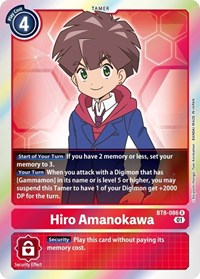 Hiro Amanokawa (BT8-086 R) [New Awakening]