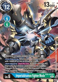 Imperialdramon Fighter Mode (Alternate Art) (BT8-032 SR) [New Awakening]