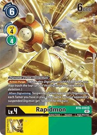 Rapidmon (Alternate Art) (BT8-039 SR) [New Awakening]