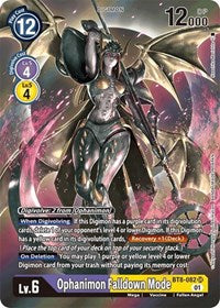 Ophanimon Falldown Mode (Alternate Art) (BT8-082 SR) [New Awakening]