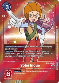 Yolei Inoue (Box Topper) (BT8-085 R) [New Awakening]
