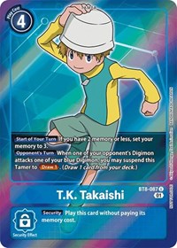 T.K. Takaishi (Box Topper) (BT8-087 U) [New Awakening]