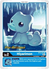 Hiyarimon (BT8-002 U) [New Awakening Pre-Release Cards]