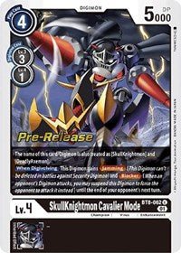 SkullKnightmon Cavalier Mode (BT8-062 U) [New Awakening Pre-Release Cards]
