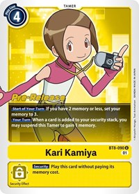 Kari Kamiya (BT8-090 U) [New Awakening Pre-Release Cards]