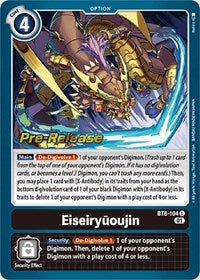 Eiseiryuoujin (BT8-104 U) [New Awakening Pre-Release Cards]