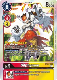 Silphymon (BT8-015 R) [New Awakening Pre-Release Cards]
