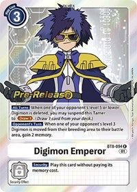 Digimon Emperor (BT8-094 R) [New Awakening Pre-Release Cards]