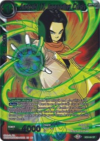 Android 17, Impending Crisis (Silver Foil) (XD3-04) [Expansion Deck Box Set 20: Ultimate Deck 2022]