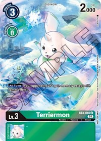 Terriermon (Tamer's Card Set 1) (BT3-046 U) [Release Special Booster 1.0]