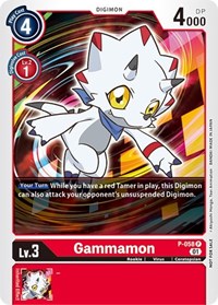 Gammamon (New Awakening Pre-Release Tournament) (P-058 P) [New Awakening Pre-Release Cards]