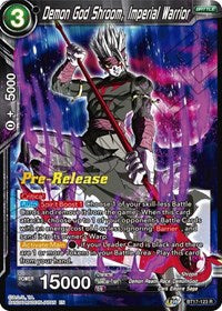 Demon God Shroom, Imperial Warrior (BT17-123) [Ultimate Squad Pre-Release Cards]