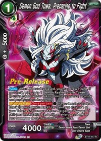 Demon God Towa, Preparing to Fight (BT17-117) [Ultimate Squad Pre-Release Cards]