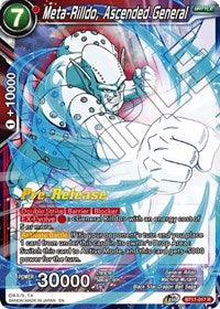 Meta-Rilldo, Ascended General (BT17-017) [Ultimate Squad Pre-Release Cards]