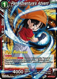 Pan, Adventure's Advent (BT17-011) [Ultimate Squad Pre-Release Cards]