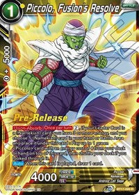 Piccolo, Fusion's Resolve (BT17-099) [Ultimate Squad Pre-Release Cards]