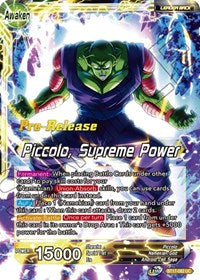 Piccolo // Piccolo, Supreme Power (BT17-082) [Ultimate Squad Pre-Release Cards]