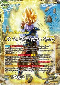 Son Goku // SS Son Goku, Fearless Fighter (BT17-081) [Ultimate Squad Pre-Release Cards]