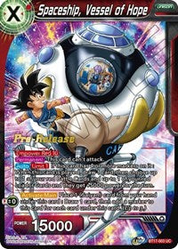 Spaceship, Vessel of Hope (BT17-003) [Ultimate Squad Pre-Release Cards]