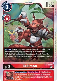 Guilmon (EX2-008 R) [Digital Hazard]