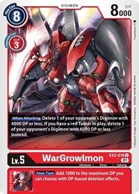 WarGrowlmon (EX2-010 U) [Digital Hazard]