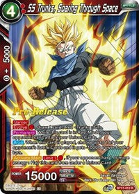 SS Trunks, Soaring Through Space (BT17-012) [Ultimate Squad Pre-Release Cards]