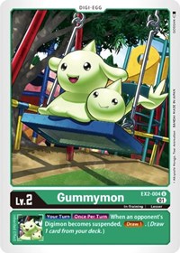 Gummymon (EX2-004 U) [Digital Hazard]