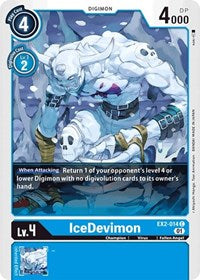 IceDevimon (EX2-014 C) [Digital Hazard]